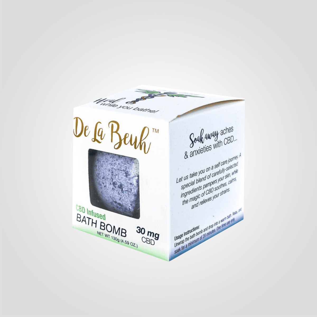 CBD Bath Bomb Boxes