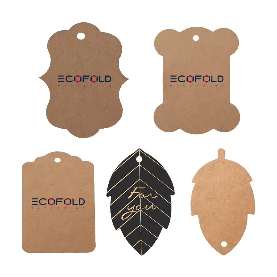 Die Cut Bubble Circular Tags
