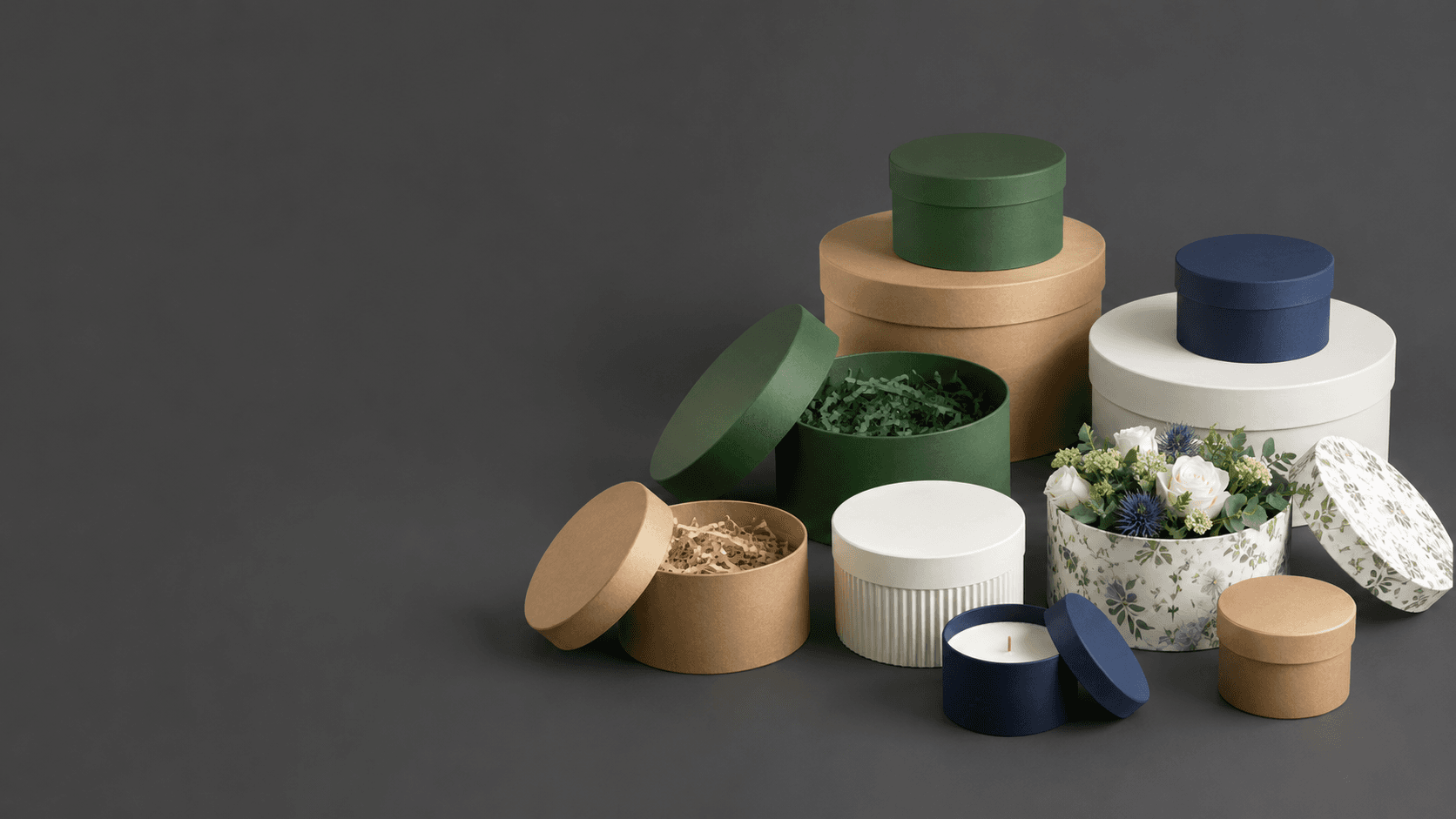 Custom Round Boxes in USA