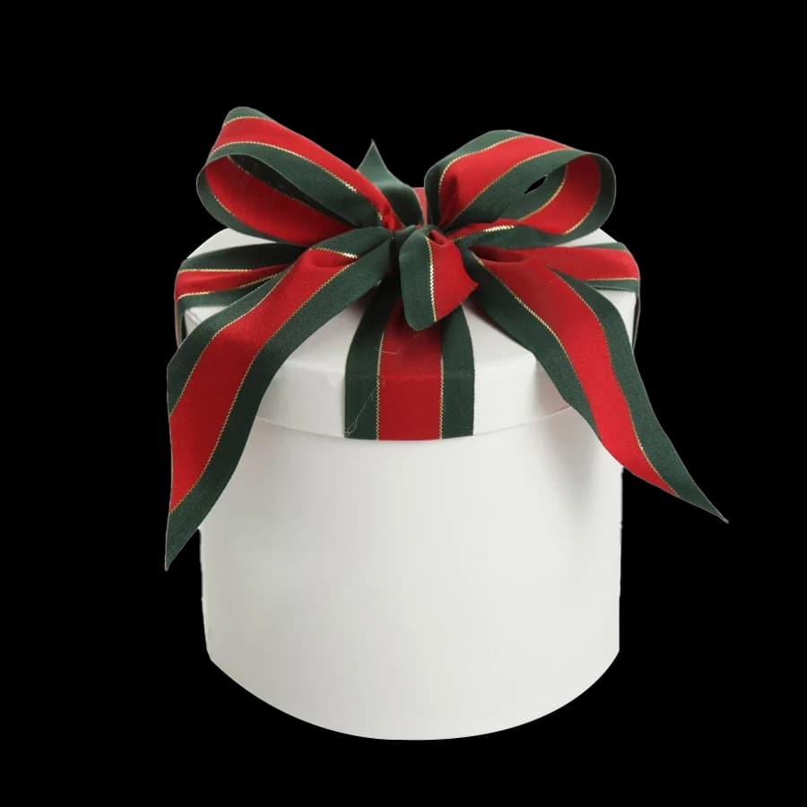 Round Christmas Boxes