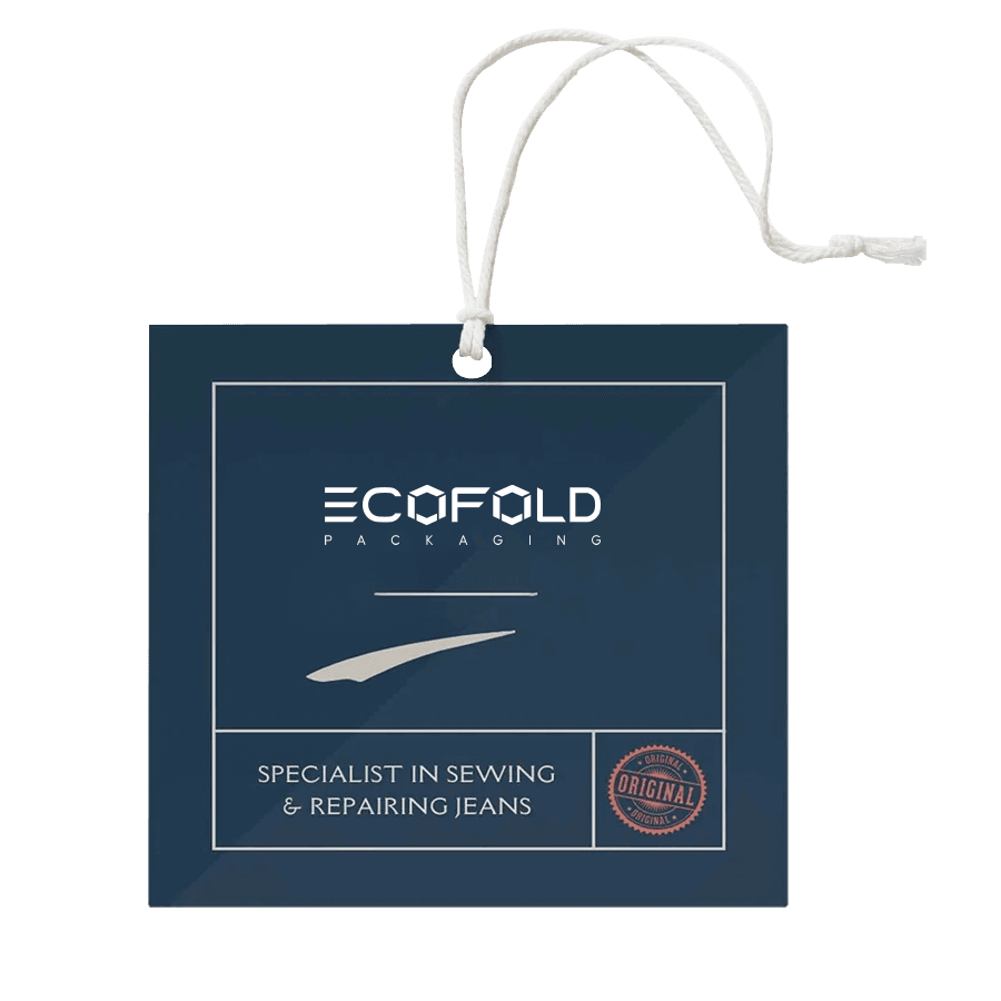 Square Logo Hang Tags