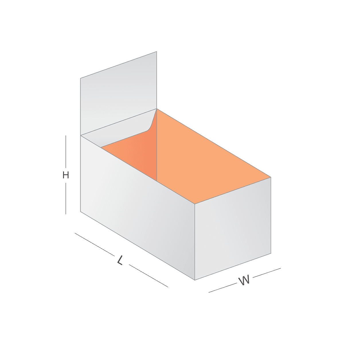Custom Printed 1-2-3 Bottom Display Lid Boxes
