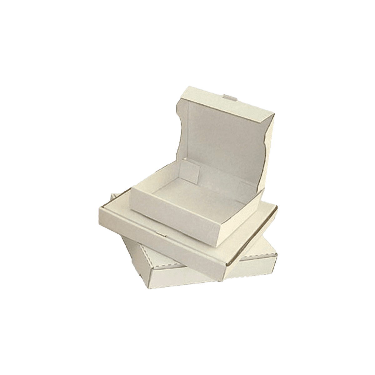 Custom Printed White Corrugated Pizza Boxes